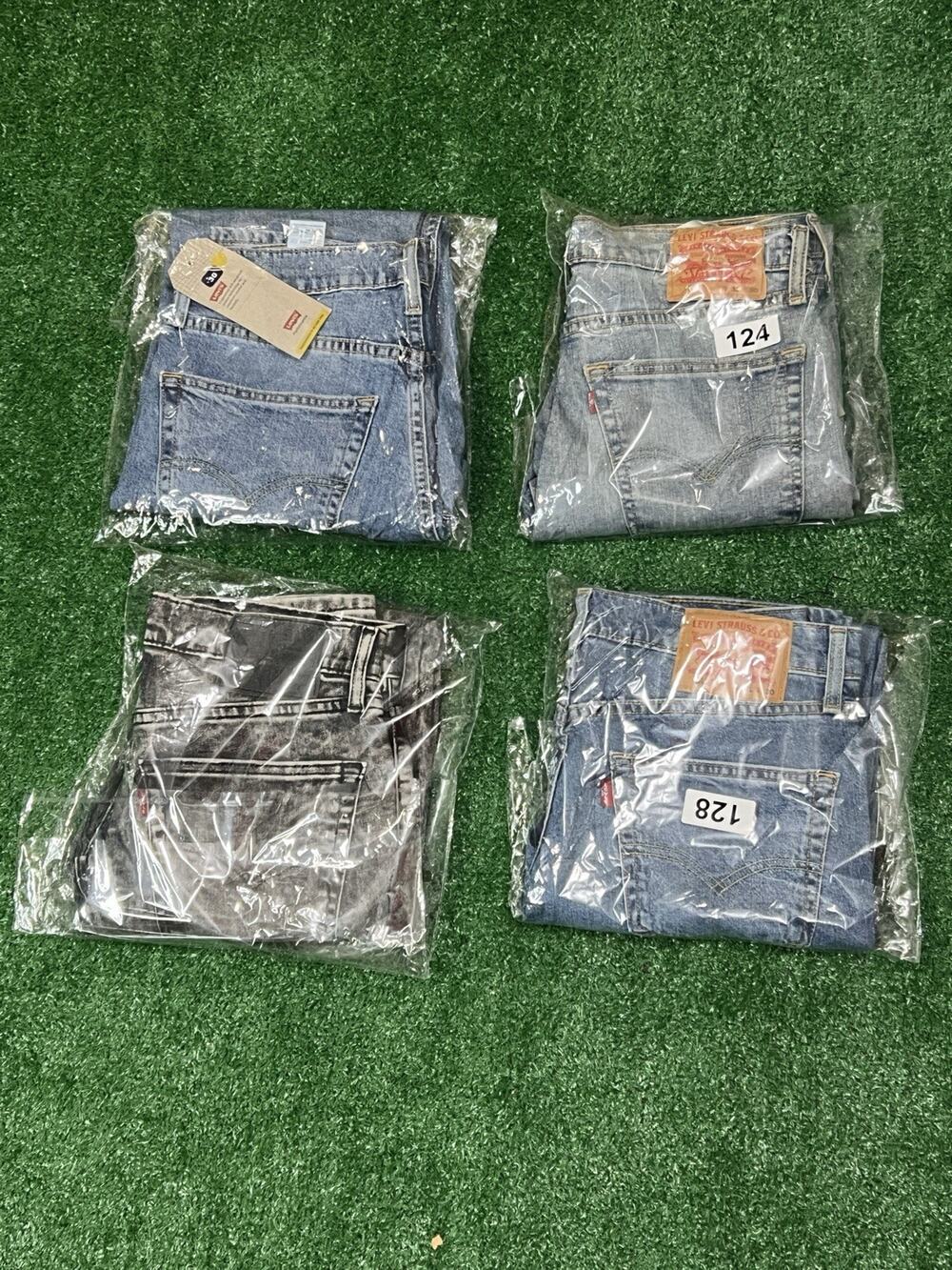 Lot of 4 Levi's Men’s Jeans 511 510 Size 30x30 Slim Skinny Fit Denim